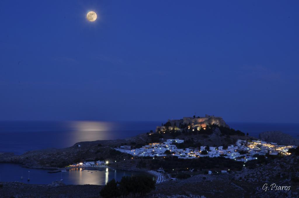 Villa Eftihia In Lindos Líndos Exterior foto