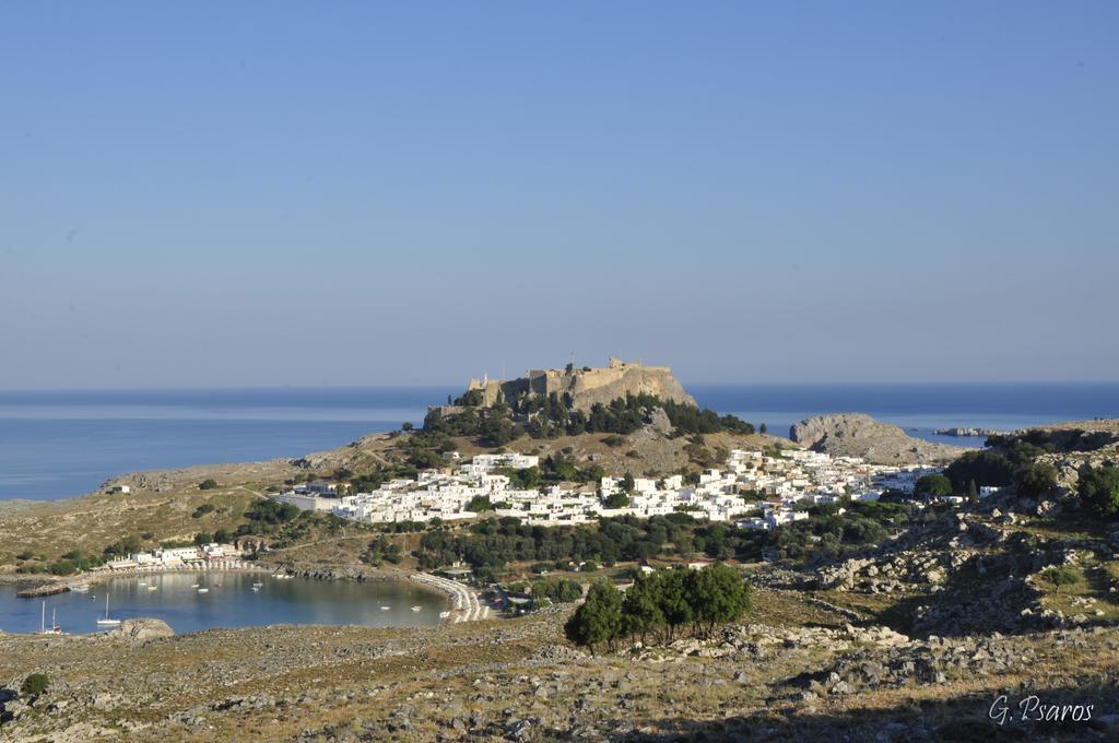 Villa Eftihia In Lindos Líndos Exterior foto