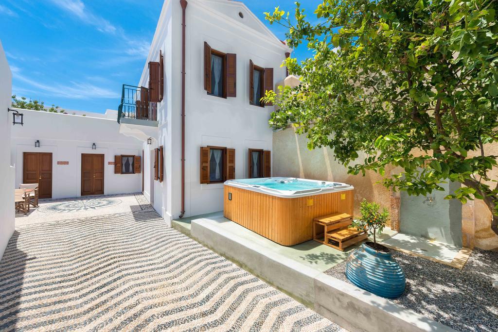 Villa Eftihia In Lindos Líndos Exterior foto