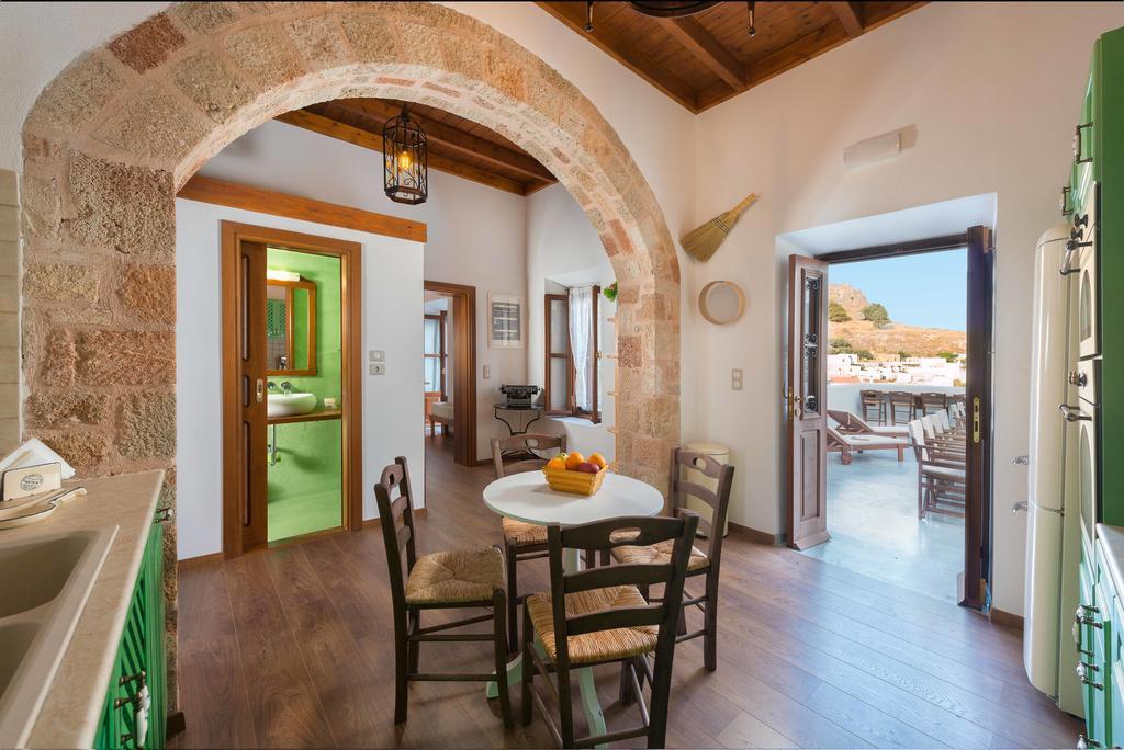 Villa Eftihia In Lindos Líndos Exterior foto