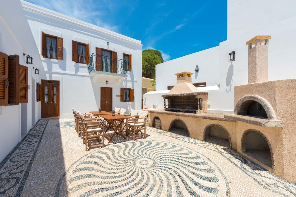 Villa Eftihia In Lindos Líndos Exterior foto