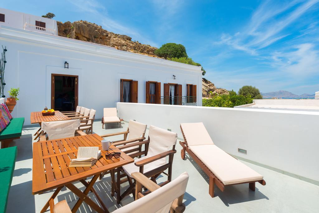 Villa Eftihia In Lindos Líndos Exterior foto